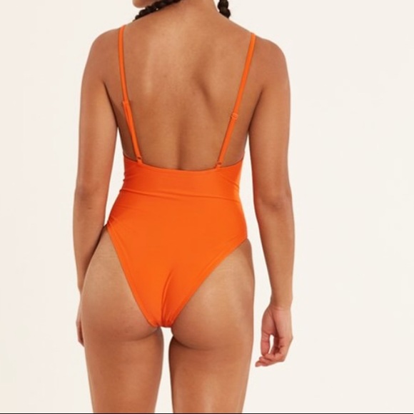 Betty Jade Lace-Up swimsuit - Picture 3 of 6